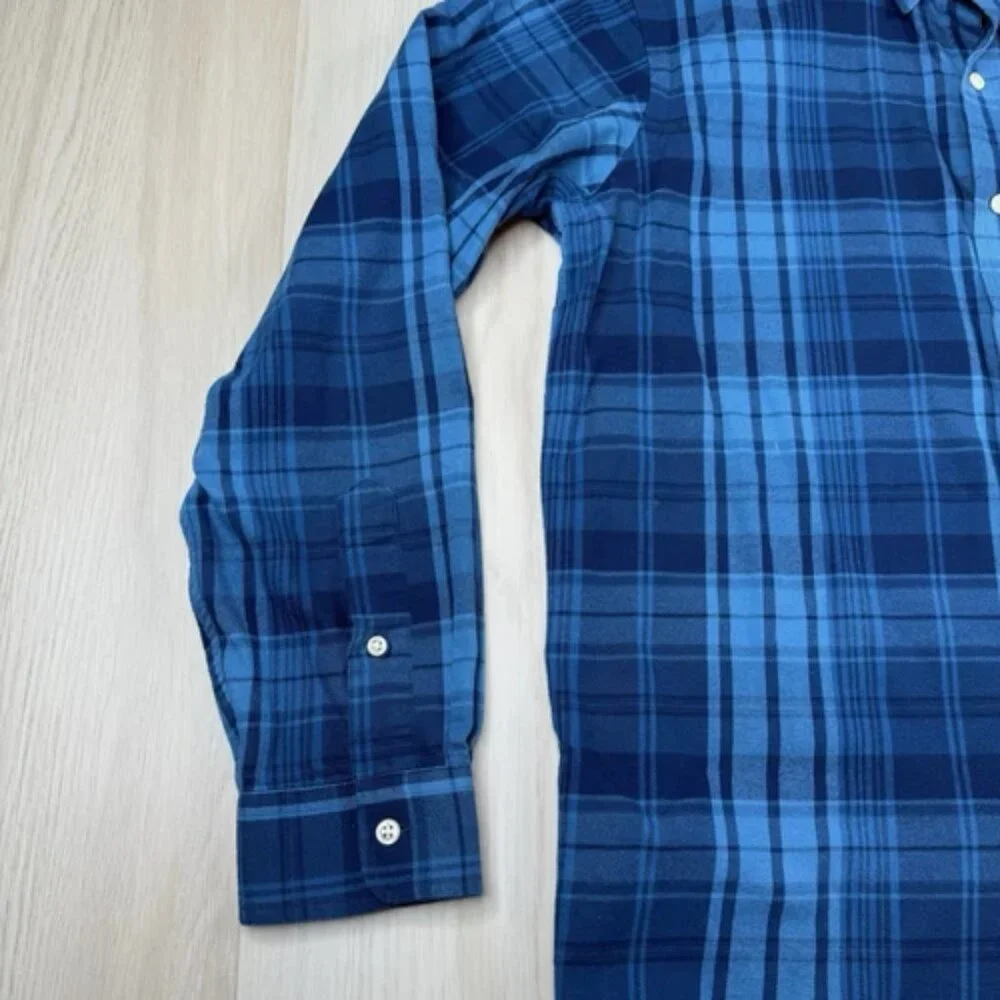 Polo Ralph Lauren Classic Fit Performance Flannel Shirts Mens M Medium Set Of 2 - Picture 4 of 16